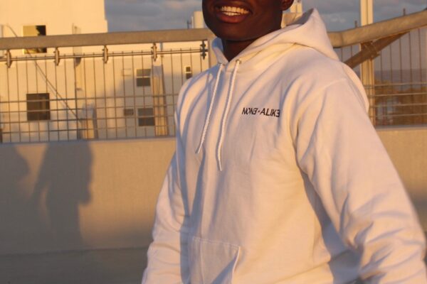 White NA Original Hoodie - Image 4