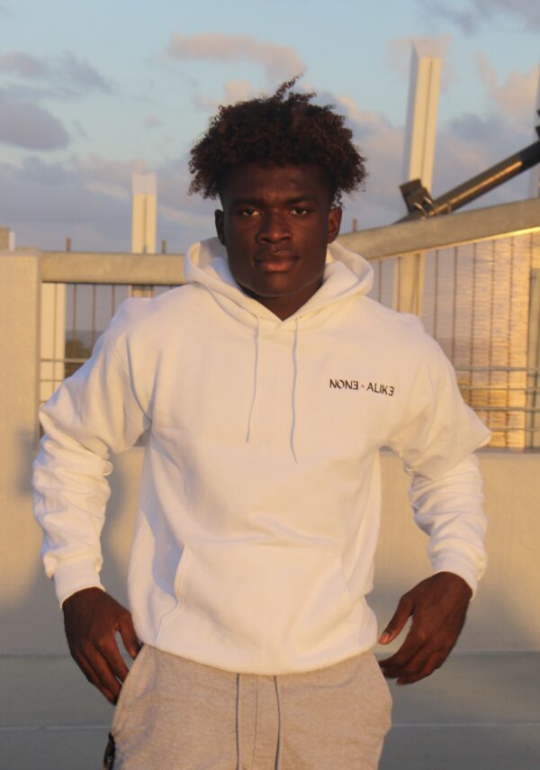 White NA Original Hoodie - Image 2